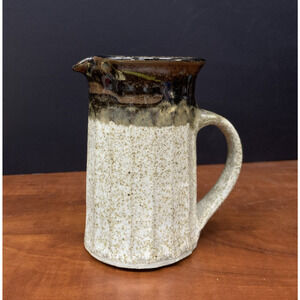 Walter Hobbs Signed Pottery Pitcher